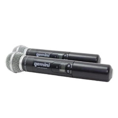 Gemini Wireless Systems Black Gemini UHF 6200M Wireless Microphone System