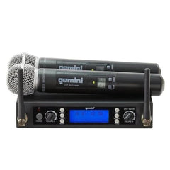Gemini Wireless Systems Black Gemini UHF 6200M Wireless Microphone System