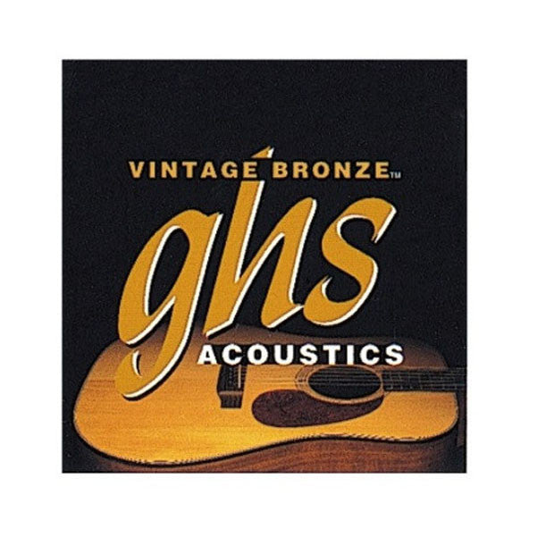 GHS Acoustic Guitar Strings GHS VN-UL Acoustic Guitar Strings - Vintage Bronze, Ultra Light