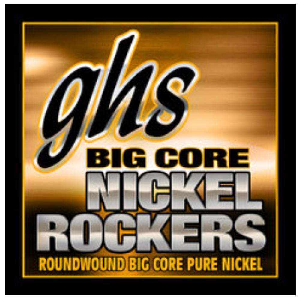 ghs electric guitar strings ghs big core nickel rockers - custom light (011 1/2-056)