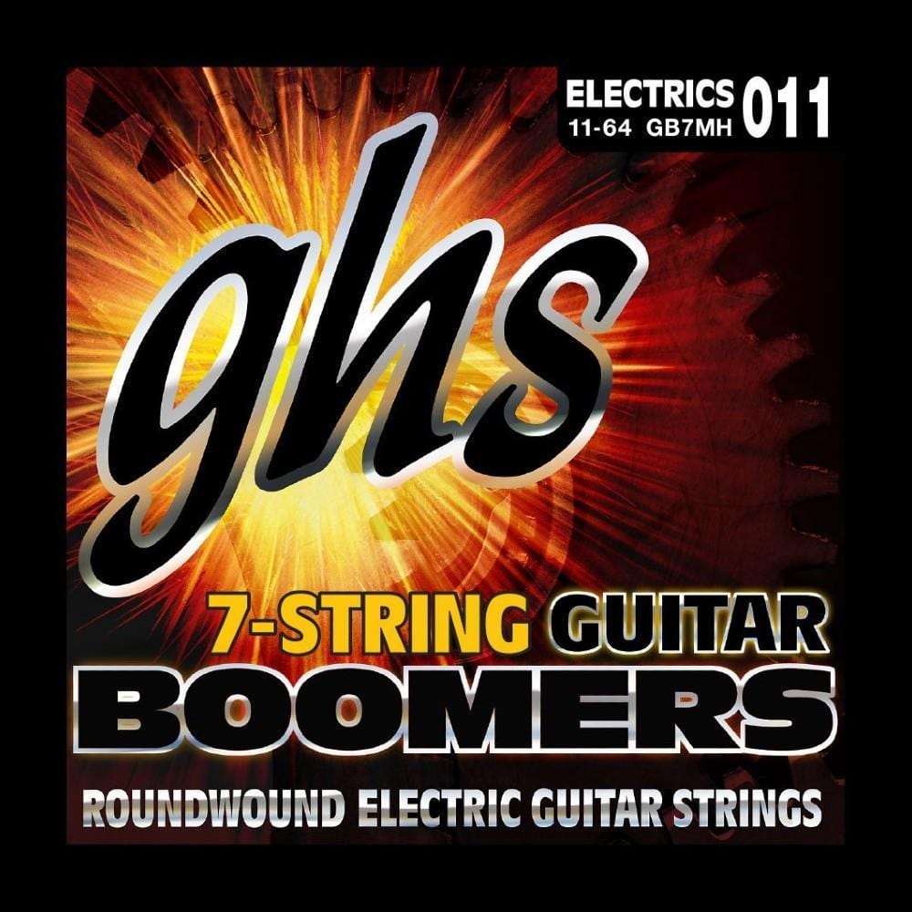 ghs electric guitar strings ghs gb7mh boomers electric guitar strings,  7-string medium heavy