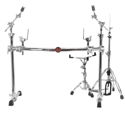 Gibraltar Drum Hardware Packs Gibraltar GCS302C Drum Rack Pack with Chrome Clamps and Boom Cymbal Arms
