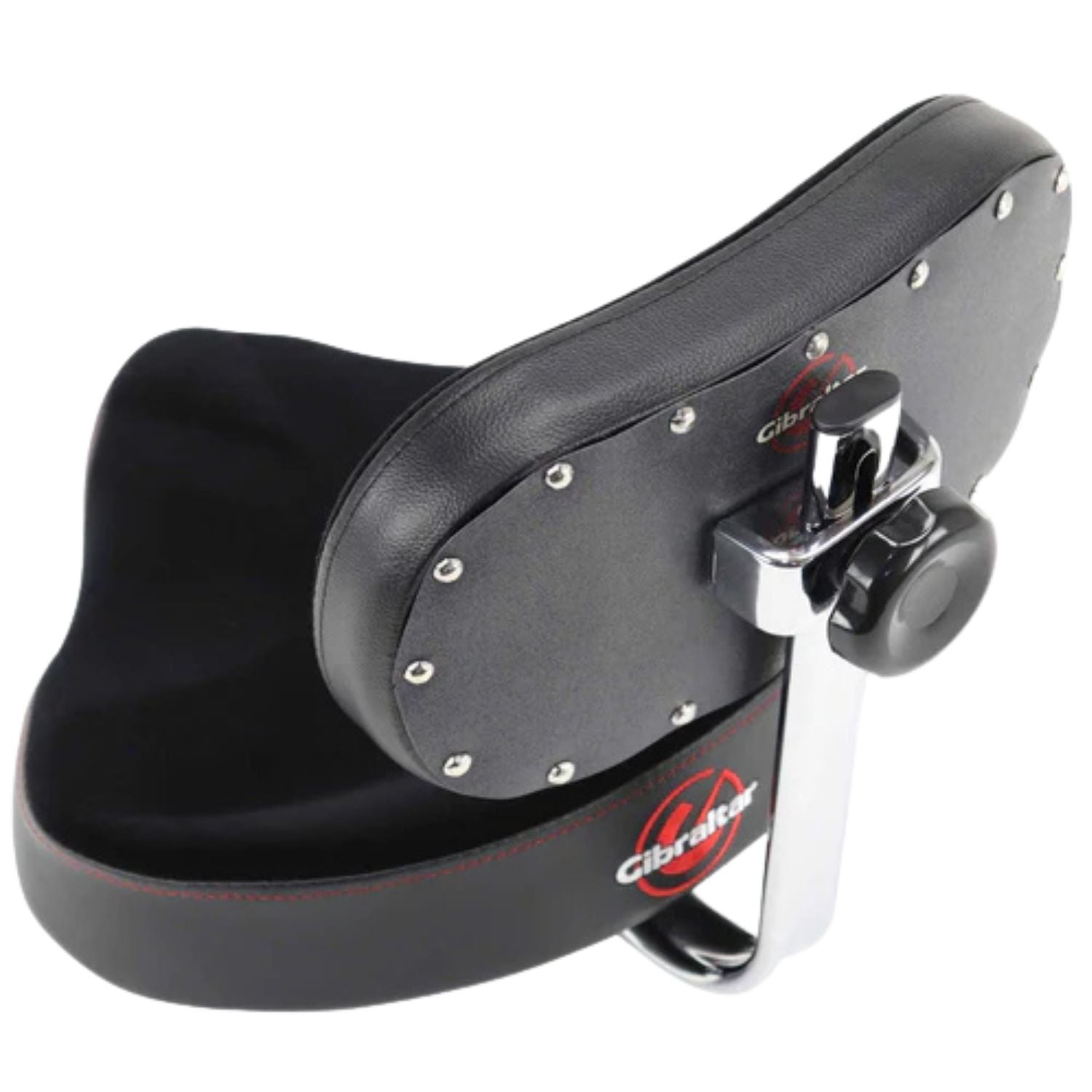 Gibraltar Drum Thrones Gibraltar 9608MB 9000 Series 16" Cordura Saddle Drum Throne with Backrest