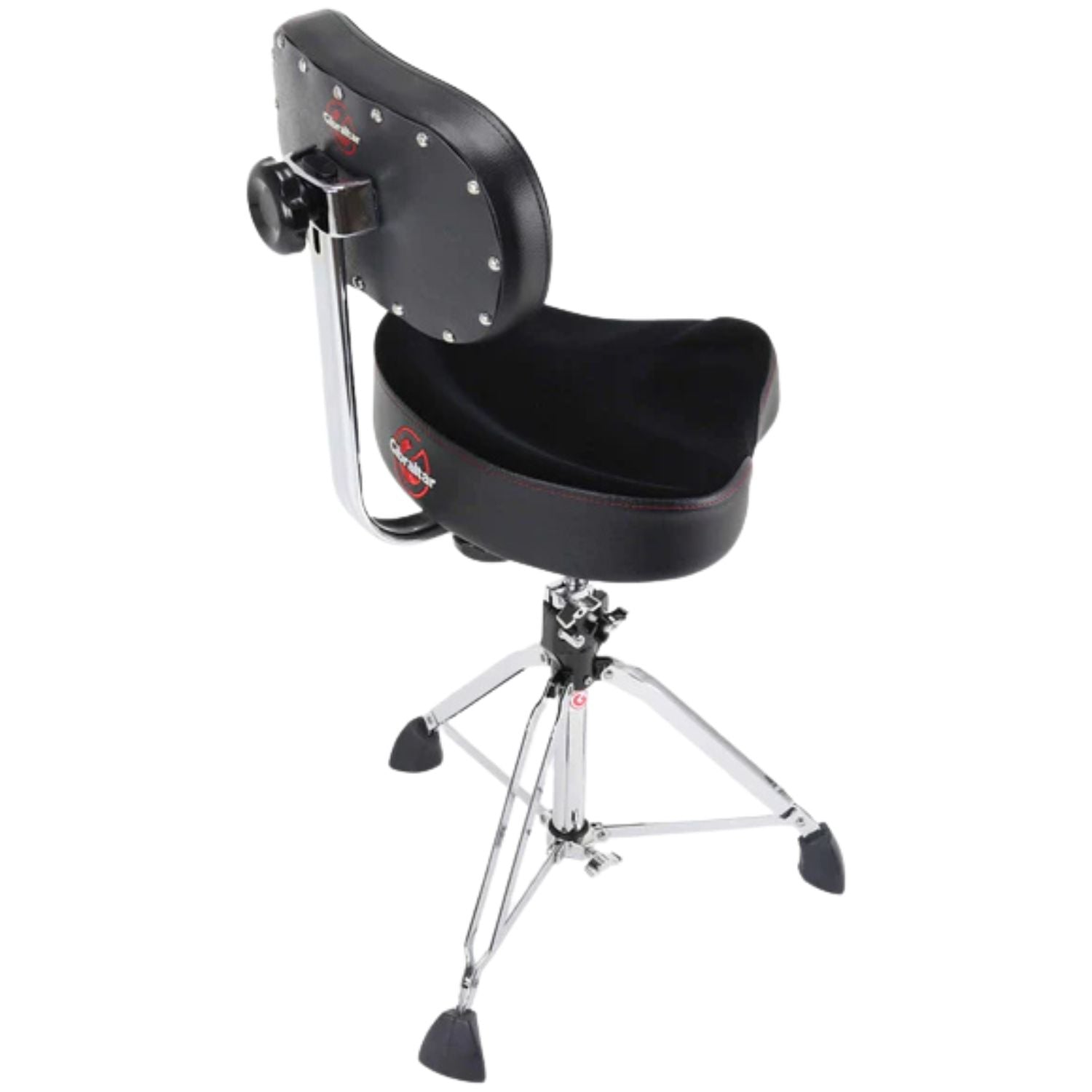 Gibraltar Drum Thrones Gibraltar 9608MB 9000 Series 16" Cordura Saddle Drum Throne with Backrest