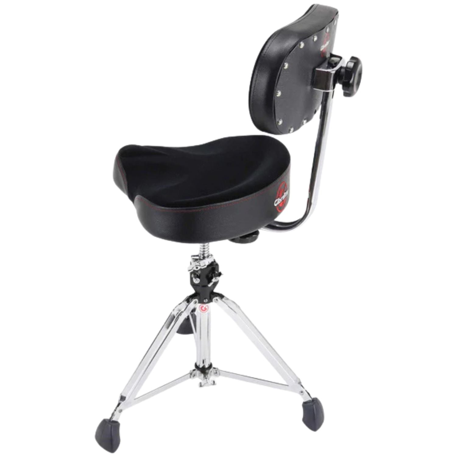 Gibraltar Drum Thrones Gibraltar 9608MB 9000 Series 16" Cordura Saddle Drum Throne with Backrest