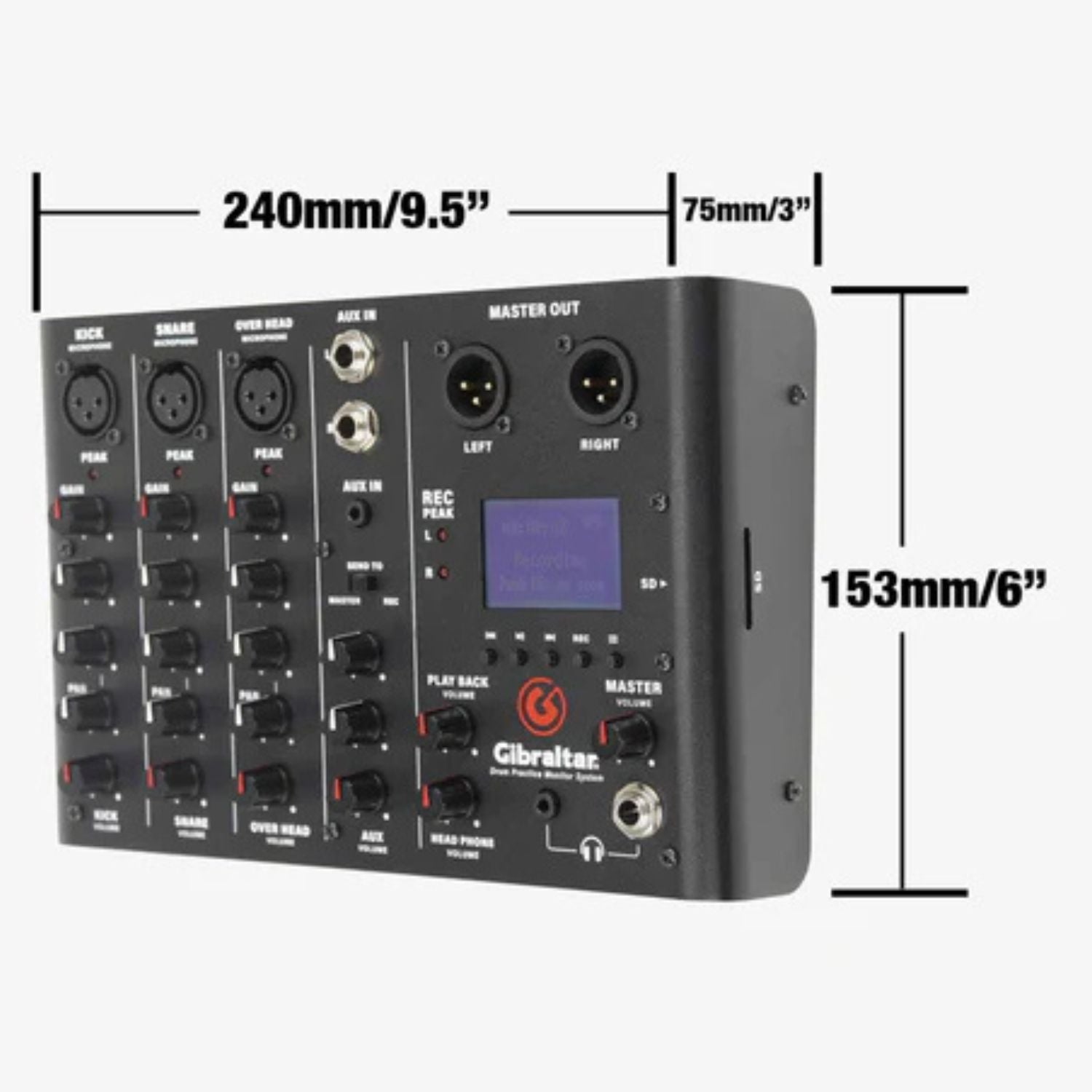 Gibraltar Electronic Drum Monitors Gibraltar GDMS Drum Monitor System