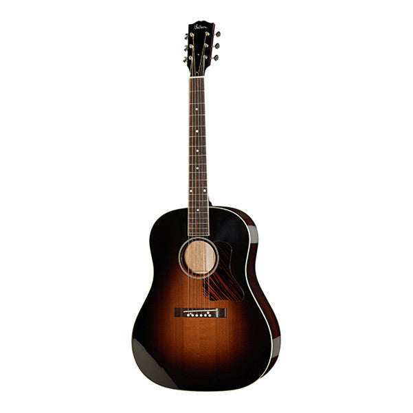 gibson acoustic guitars gibson 1934 jumbo flattop reissue dreadnought acoustic guitar - vintage sunburst