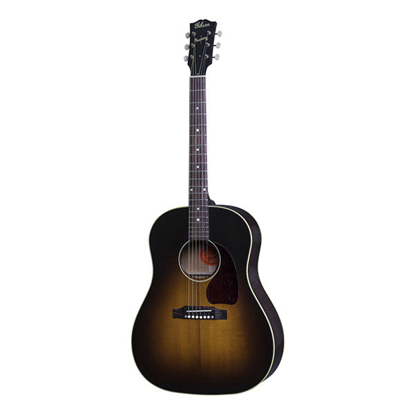 gibson acoustic guitars gibson j-45 true vintage 2016 dreadnought acoustic guitar - vintage sunburst