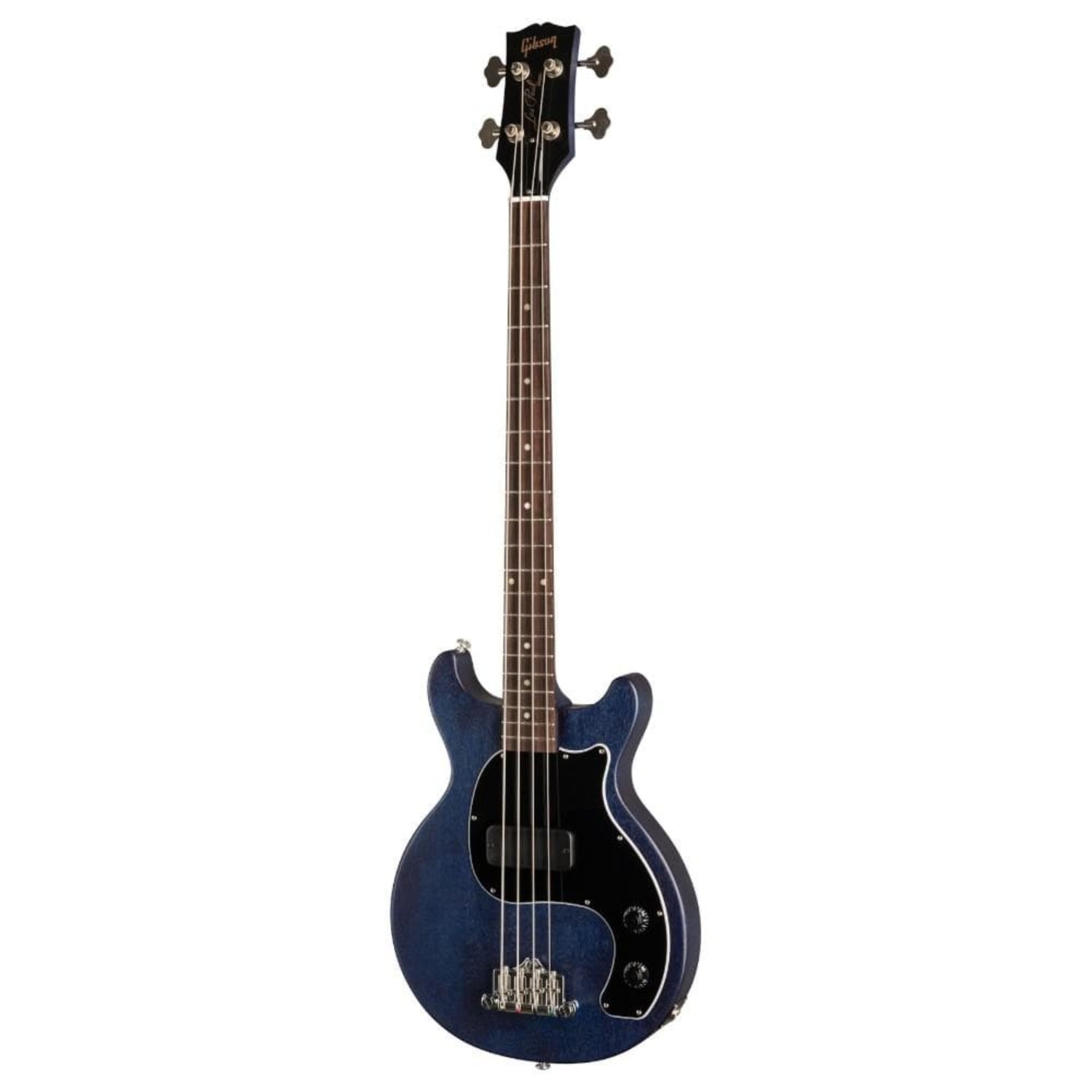 gibson bass guitars blue stain gibson les paul junior tribute dc 4-string bass guitar    #color_blue-stain