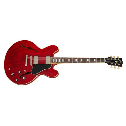 gibson electric guitars gibson es-335 figured 6 string hollowbody electric guitar   