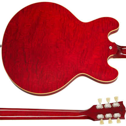 gibson electric guitars gibson es-335 figured 6 string hollowbody electric guitar   