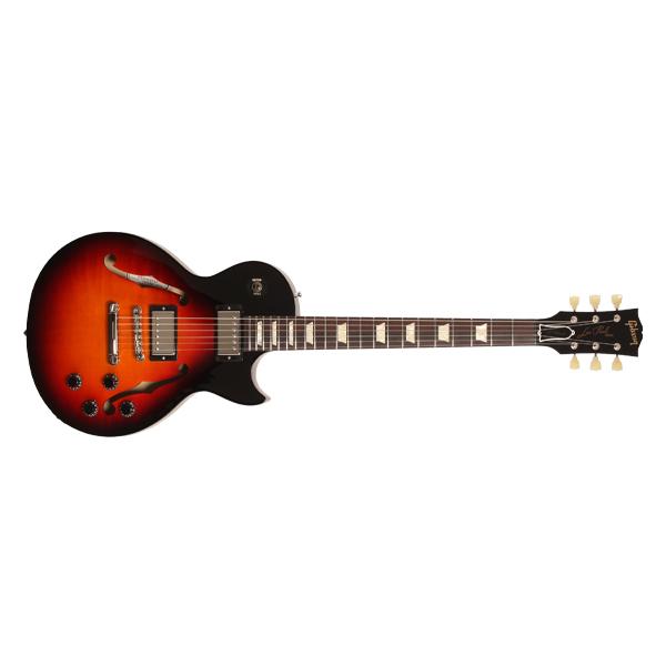 gibson electric guitars gibson es les paul studio semi hollow electric guitar - ginger burst