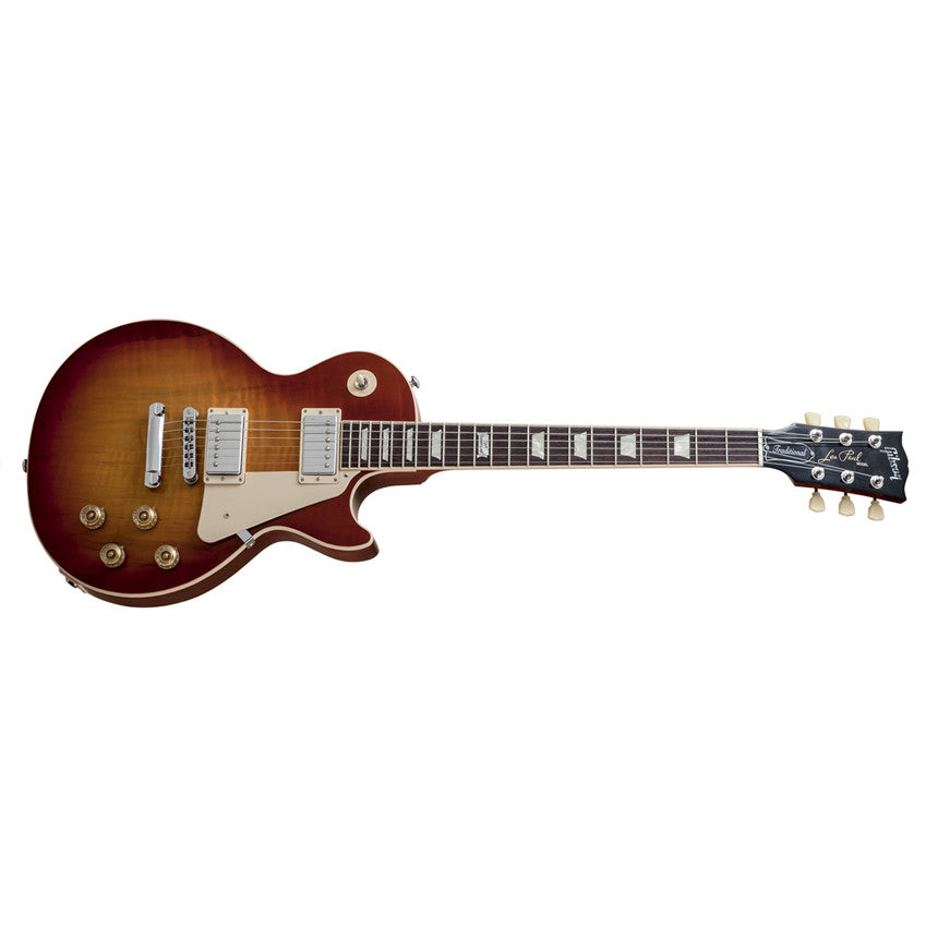 gibson electric guitars gibson les paul traditional 2014 - heritage cherry sunburst