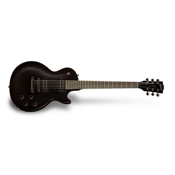 gibson electric guitars gibson lpg2sebc1 les paul gothic morte electric guitar - satin black