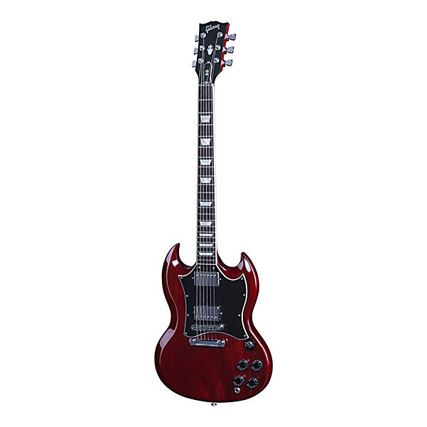 gibson electric guitars gibson sg standard 2016 hp electric guitar - heritage cherry