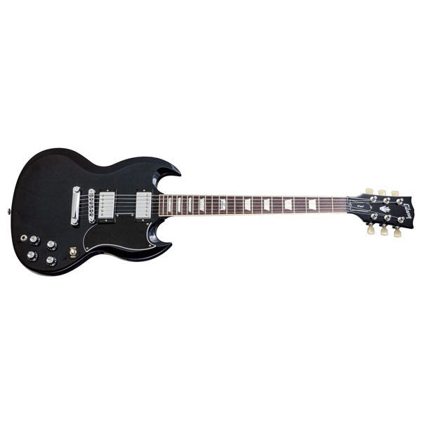 gibson electric guitars gibson sg14mmrc1 electric guitar, sg standard 2014 with min-etune, manhattan midnight