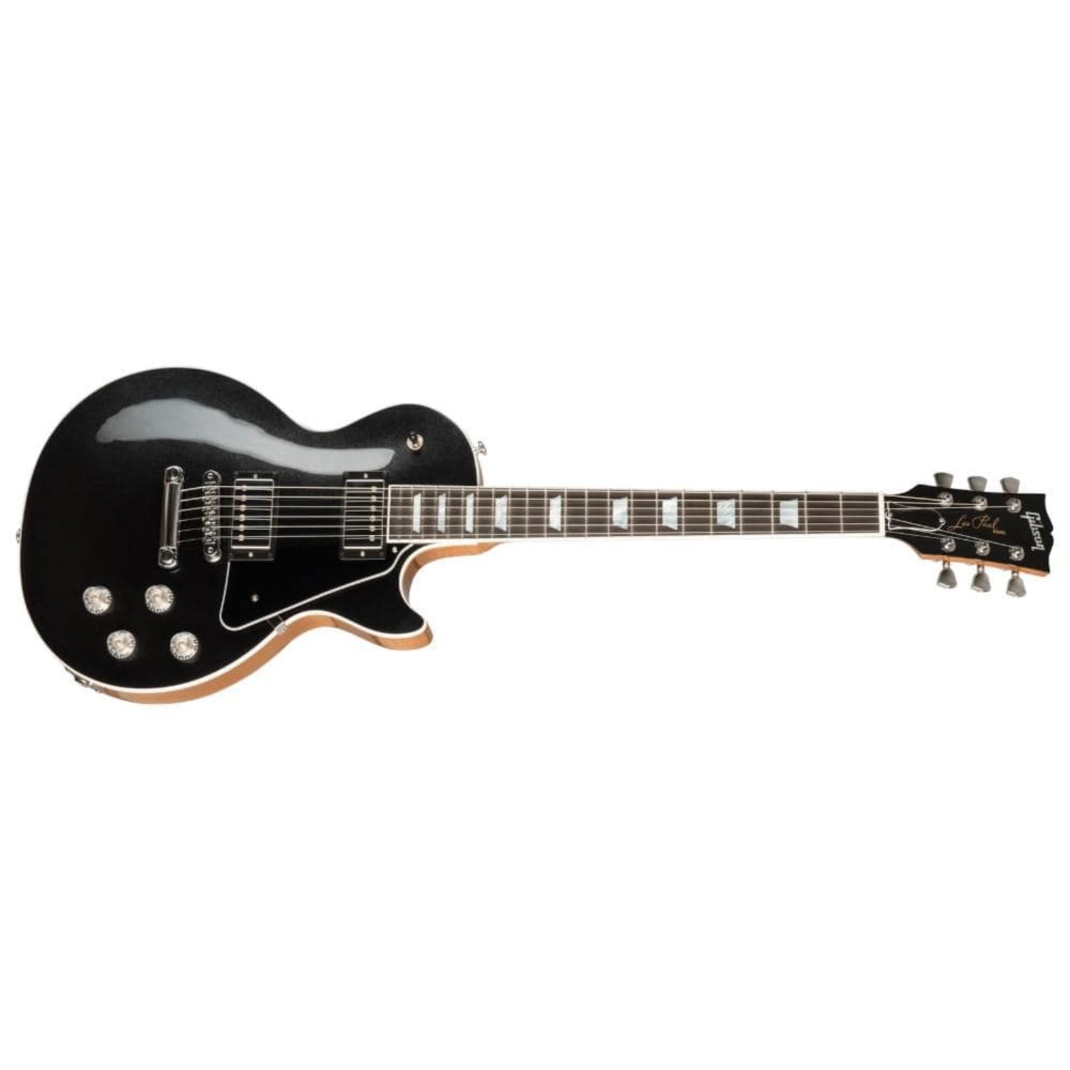 gibson electric guitars graphite top gibson les paul modern 6 string electric guitar   #color_graphite-top
