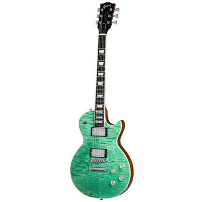 Gibson Electric Guitars Seafoam Green Gibson Les Paul Modern Figured 6 String Electric Guitar