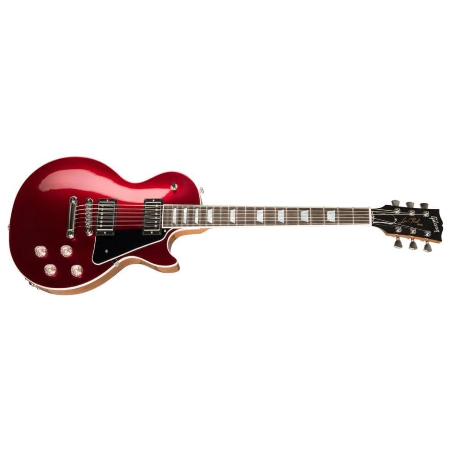 gibson electric guitars sparkling burgundy top gibson les paul modern 6 string electric guitar   #color_sparkling-burgundy-top