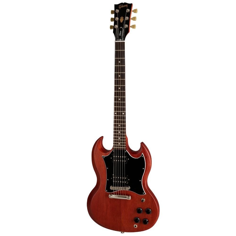 gibson electric guitars vintage cherry satin gibson sg tribute 6-strings electric guitar 