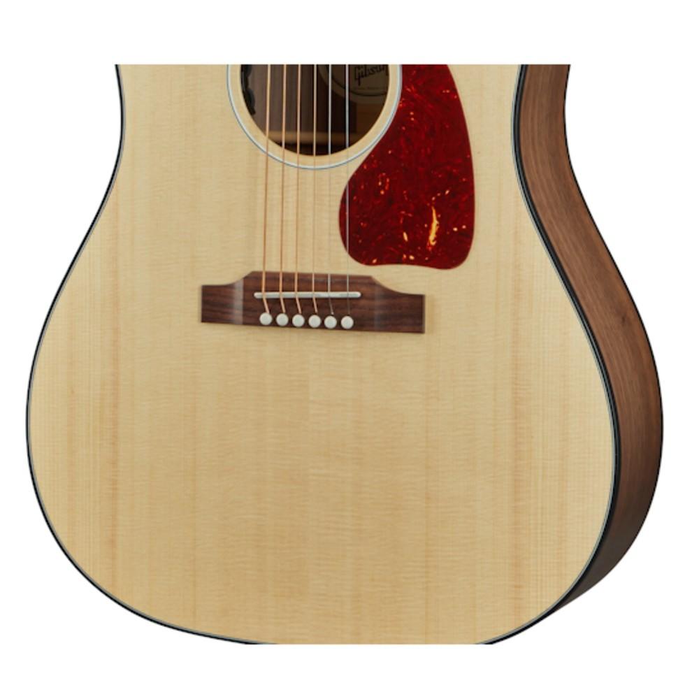 gibson electro acoustic guitars gibson g-45 standard walnut 6-strings electro acoustic guitar- antique natural