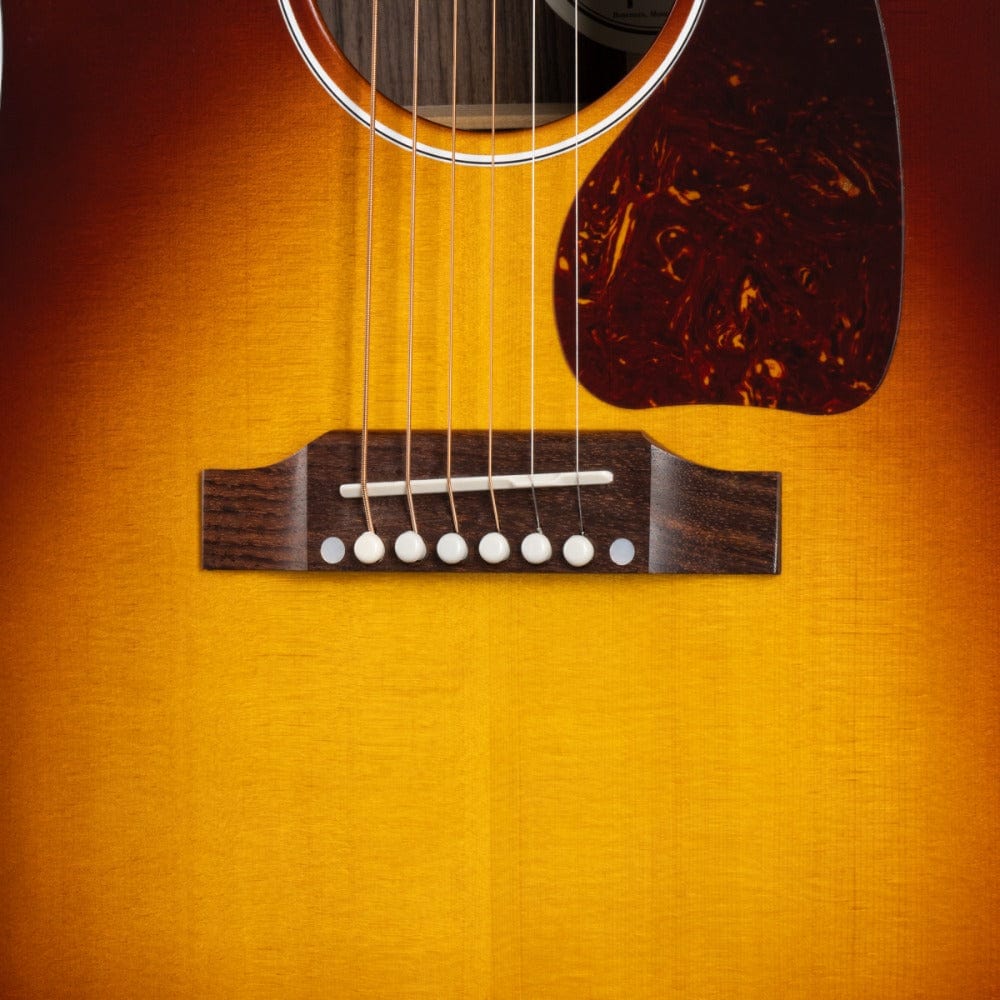 gibson electro acoustic guitars gibson j-45 studio rosewood electro acoustic guitar   #color_satin-rosewood-burst
