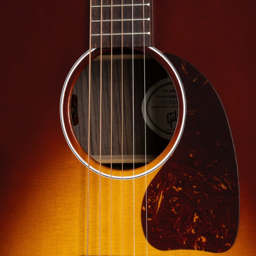gibson electro acoustic guitars gibson j-45 studio rosewood electro acoustic guitar   #color_satin-rosewood-burst