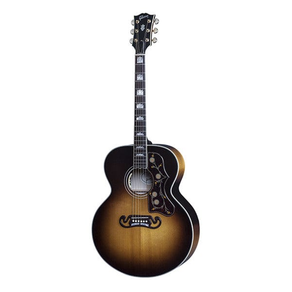 gibson electro acoustic guitars vintage sunburst gibson sj-200 standard 2016 dreadnought electro acoustic guitar    #color_vintage-sunburst