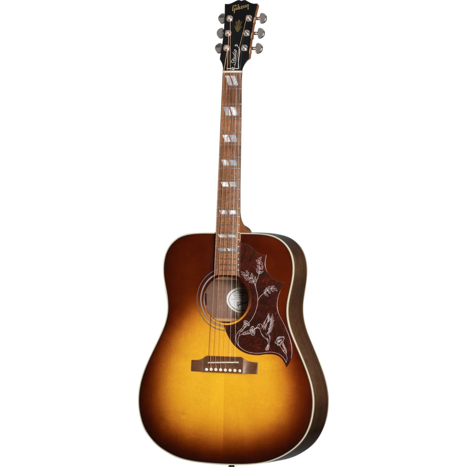 Gibson Electro Acoustic Guitars Walnut Burst Gibson Hummingbird Studio Walnut 6 String Electro Acoustic Guitar