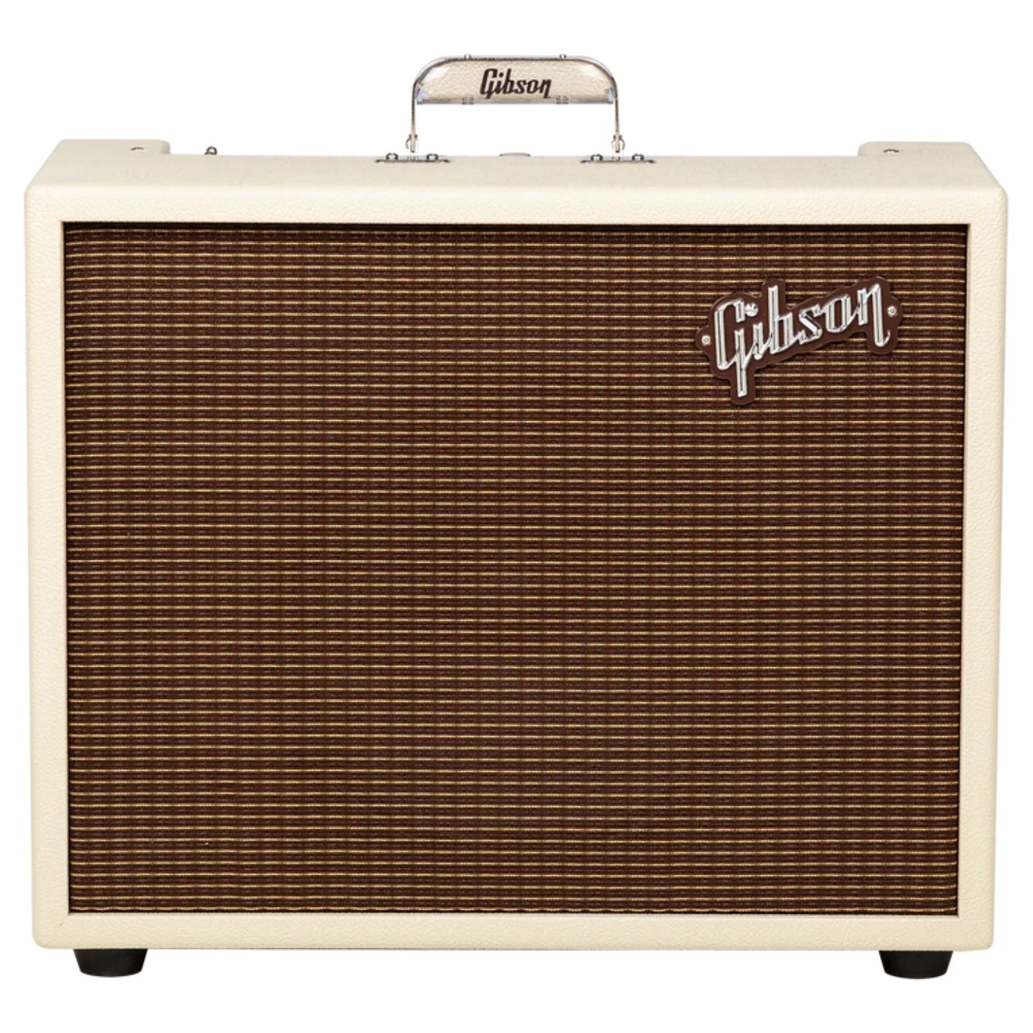 Gibson Guitar Combo Amplifiers Cream Bronco Vinyl with Oxblood Grille Gibson FA20X Falcon 20 1x12 Combo Guitar Amplifier 