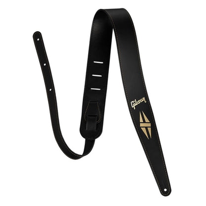 gibson guitar straps black gibson assd the split diamond guitar strap    