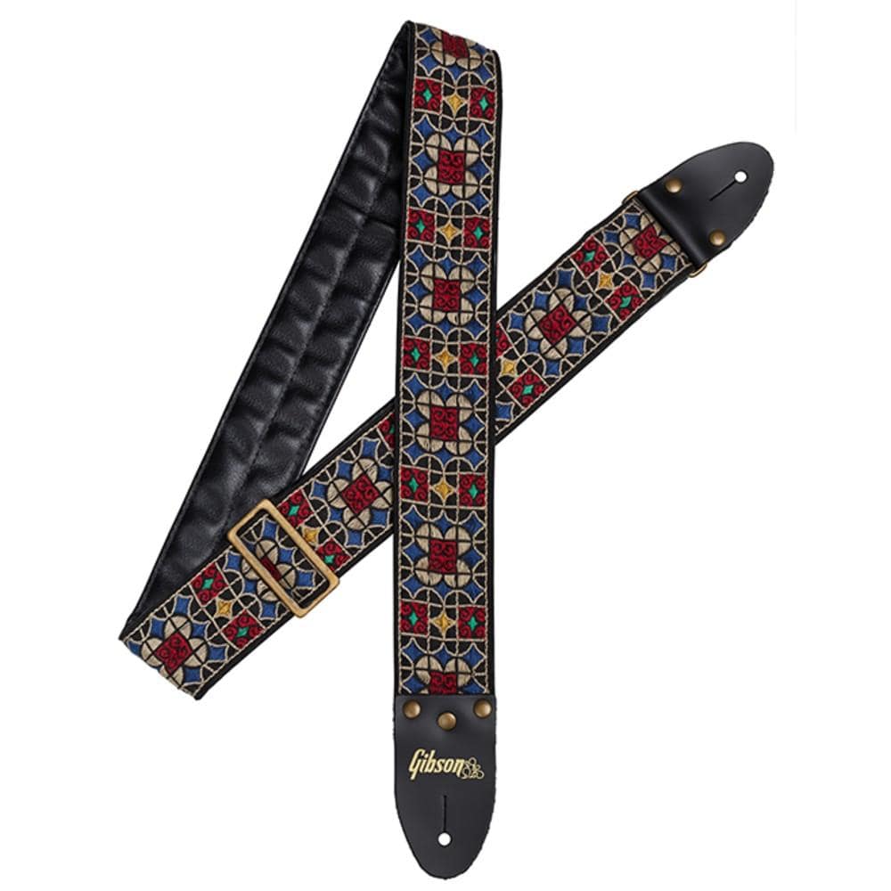 gibson guitar straps gibson asvs-mos the mosaic guitar strap