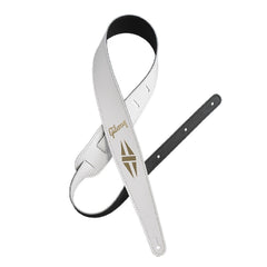 Gibson Guitar Straps White Gibson ASSD The Split Diamond Guitar Strap