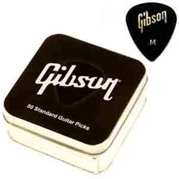 Gibson Picks Gibson Medium APRGG50-74M Guitar Pick Standard Tin Pack of 50