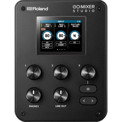 Roland GO:MIXER STUDIO USB Audio Interface