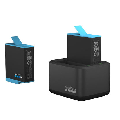 gopro action camera accessories gopro addbd 001 as hero9 dual battery charger+batterry