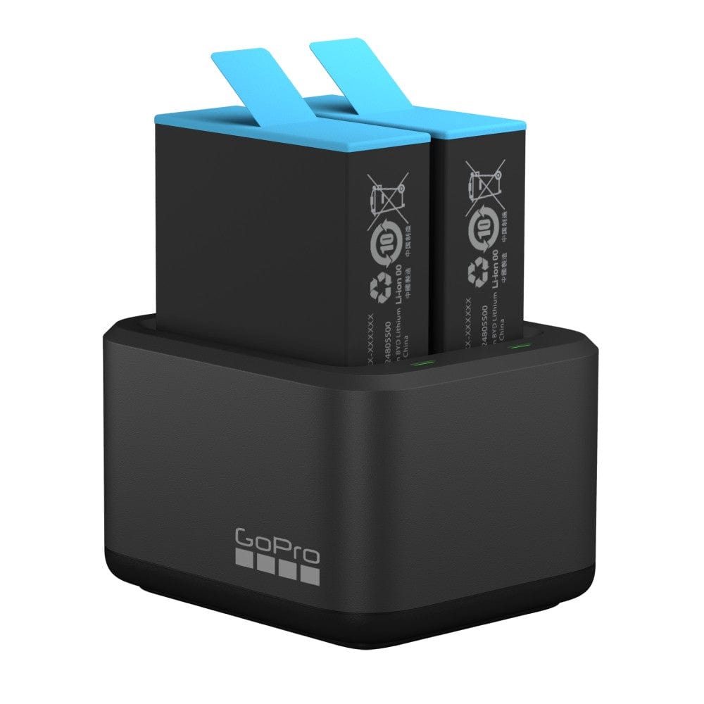 gopro action camera accessories gopro addbd 001 as hero9 dual battery charger+batterry
