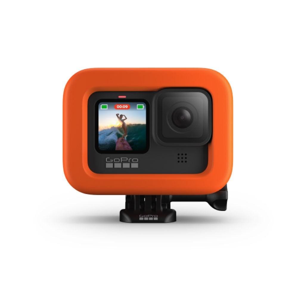 gopro action camera accessories gopro adflt-001 hero9 black floaty floating camera case