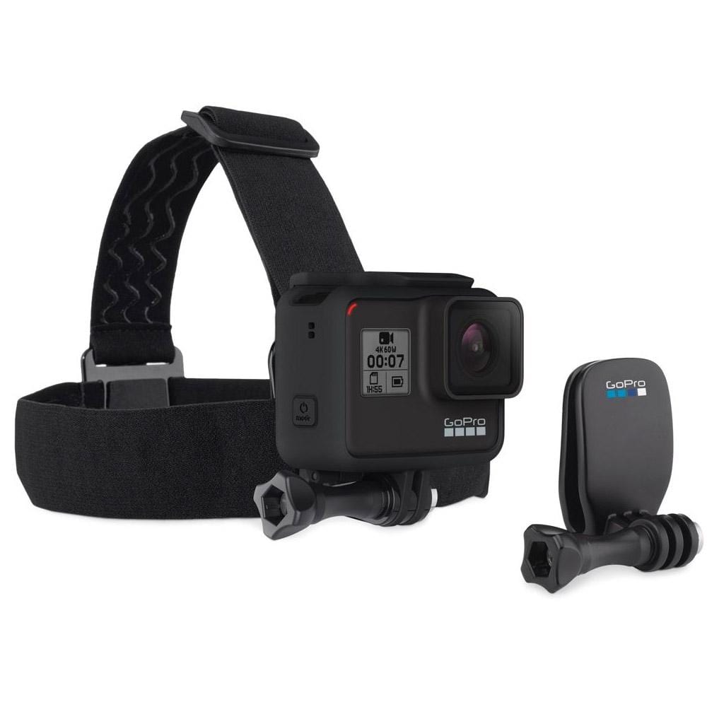 gopro action camera accessories gopro headstrap plus quickclip head mount