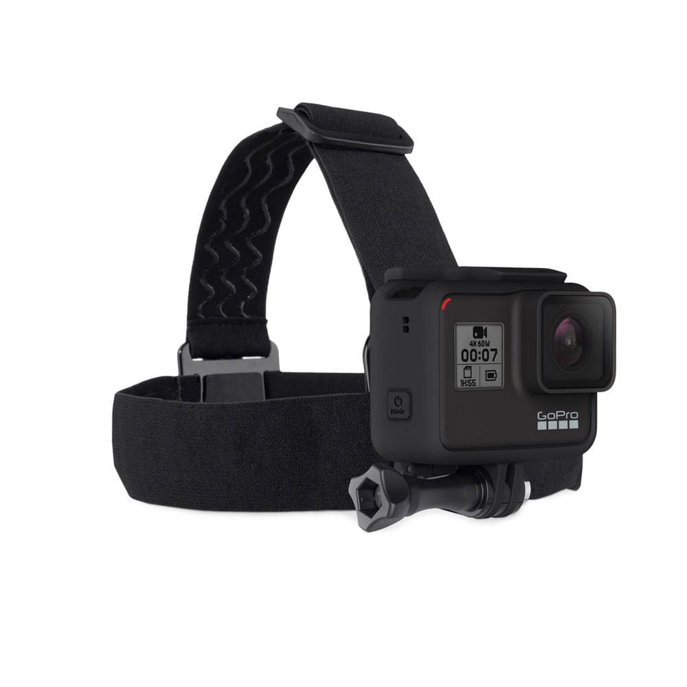 gopro action camera accessories gopro hero adventure kit with floating handler, case & head strap