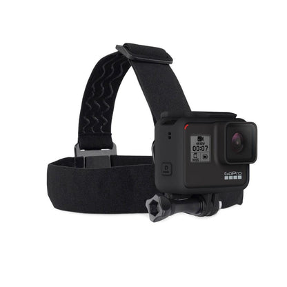 gopro action camera accessories gopro hero adventure kit with floating handler, case & head strap