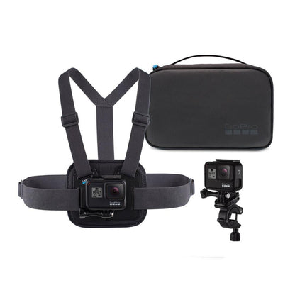 gopro action camera accessories gopro hero sports performance chest mount kit - open box
