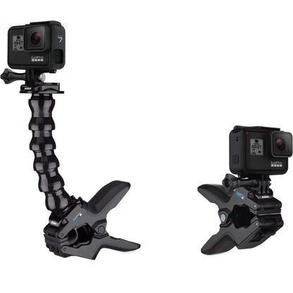 gopro action camera accessories gopro jaws low profile mounting flex clamp