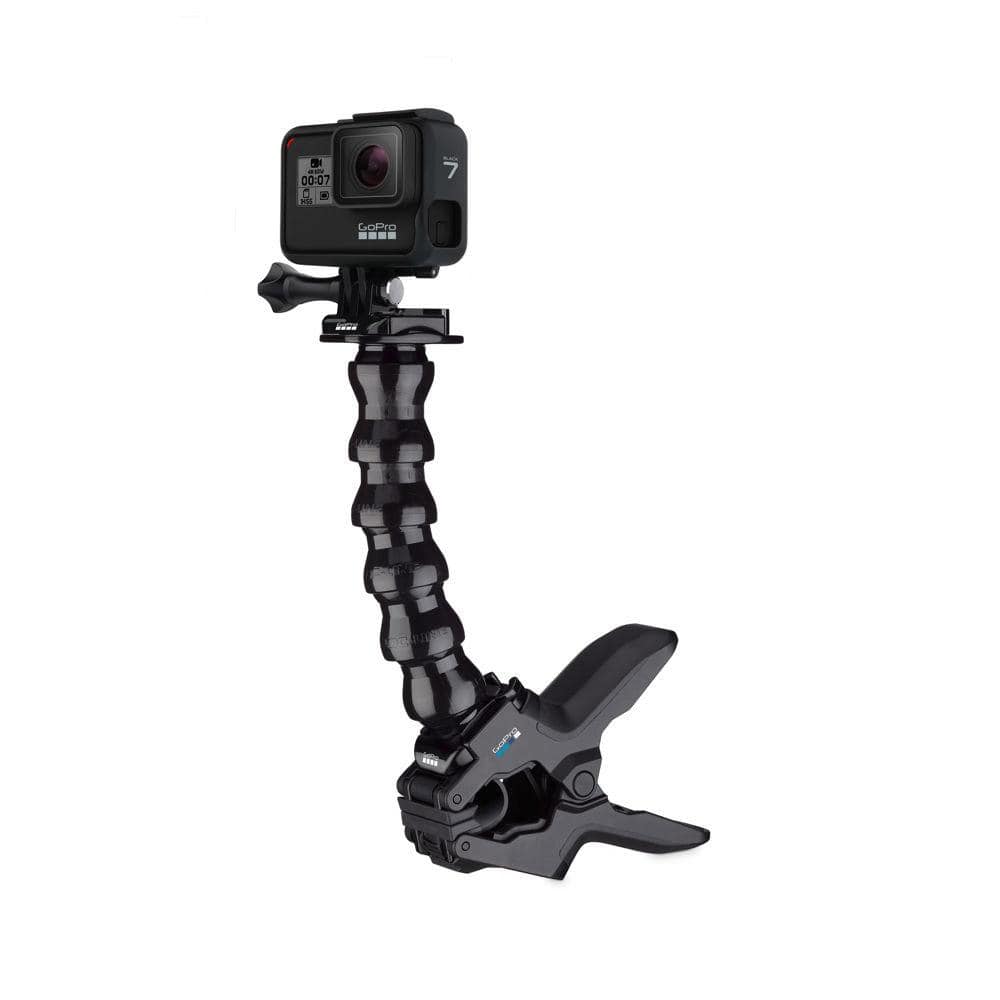 gopro action camera accessories gopro jaws low profile mounting flex clamp