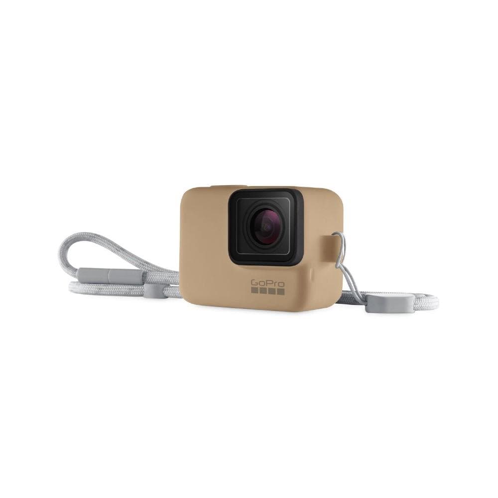 gopro action camera accessories sand gopro sleeve plus lanyard for hero7    #color_sand