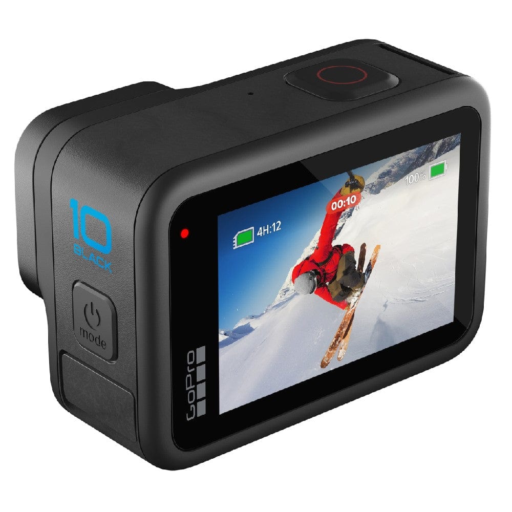 gopro action cameras gopro hero10 waterproof action camera with touch screen