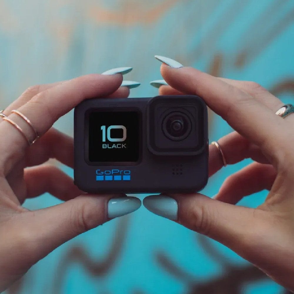 gopro action cameras gopro hero10 waterproof action camera with touch screen