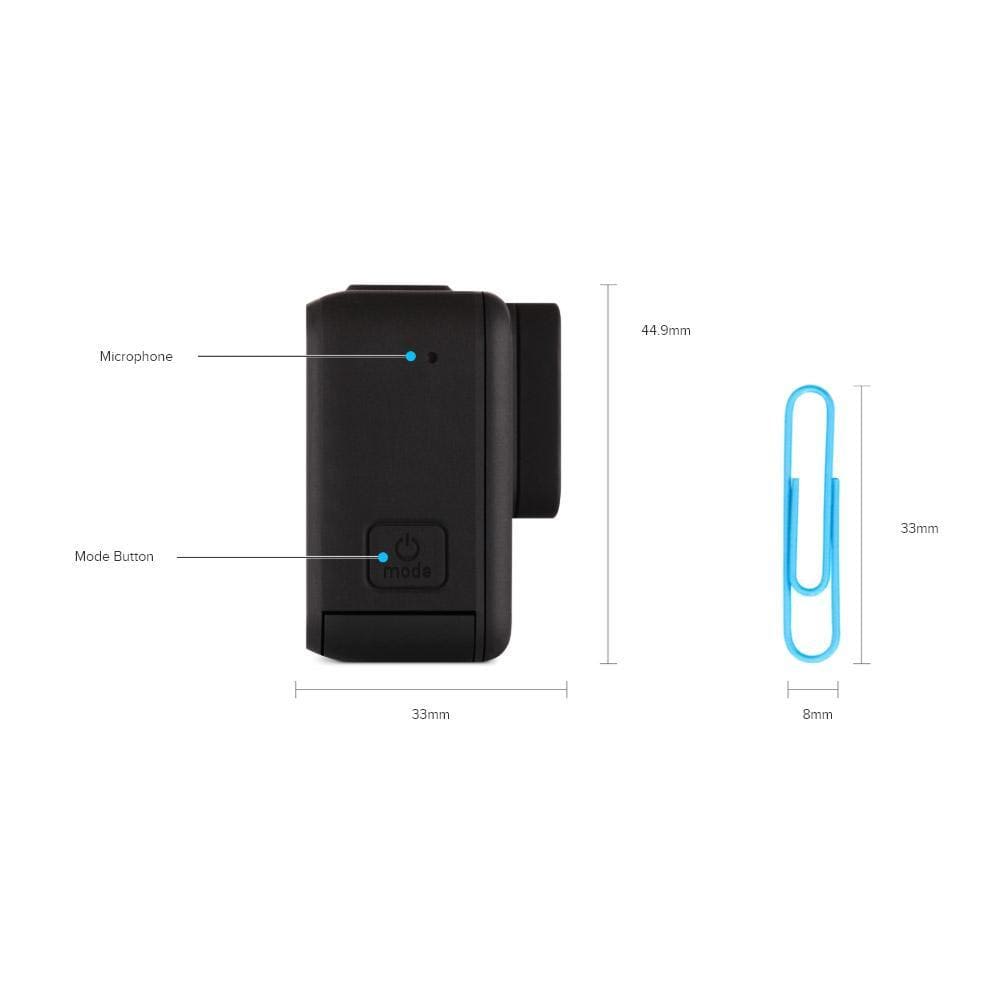 gopro action cameras gopro hero7 black holiday bundle with shorty ,sd card & rechargeable battery - 2 years warranty