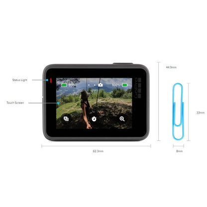 gopro action cameras gopro hero7 silver 10mp rugged waterproof stabilized 4k action camera with 2 year warranty