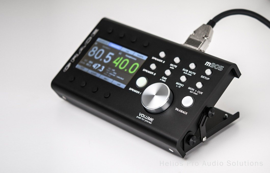 grace design studio monitor controllers grace design m905 black